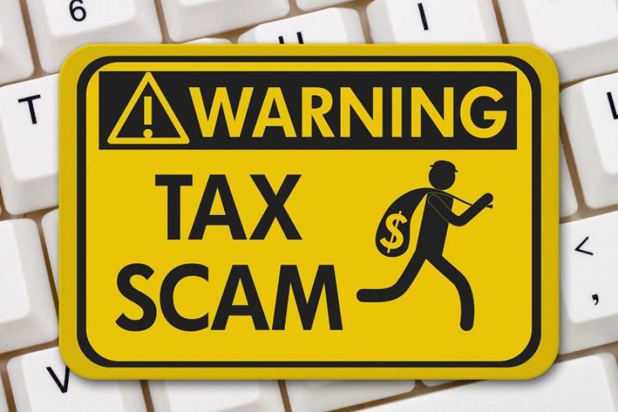Tax Scam Image